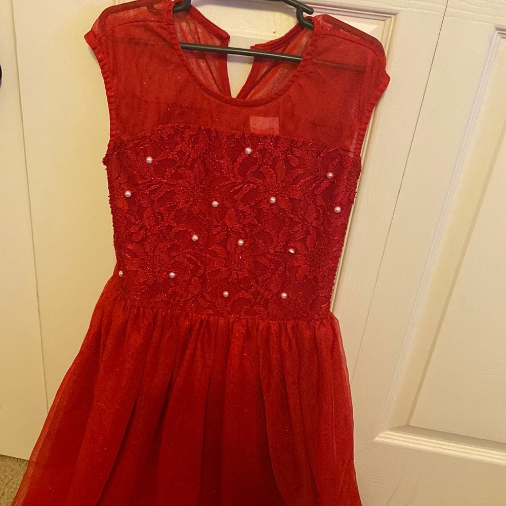 NANETTE KIDS - FULL RED DRESS